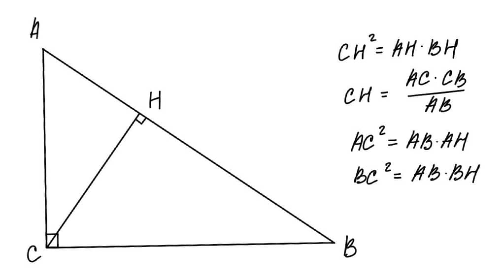 Секреты прямоугольного треугольника